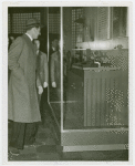 Ford - Prince Frederik of Denmark examining exhibit