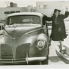 Ford - Tallulah Bankhead stepping into car