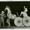 Ford - Man in Dobbin the horse costume with cast from ""A Thousand Times Neigh