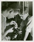 Ford - Exhibits - Edison Institute - Boys demonstrating machine