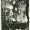 Ford - Exhibits - Edison Institute - Boy demonstrating machine