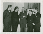 Ford - Ford, Henry - With Henry Ford II, Grover Whalen, Fiorello LaGuardia and Edsel Ford
