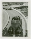 Ford - Ford, Henry - In car with Grover Whalen, Alfred Smith and Fiorello LaGuardia