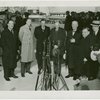 Ford - Ford, Henry - Giving speech with Grover Whalen, Henry Ford II, Edsel Ford, Alfred Smith and Fiorello LaGuardia