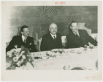 France Participation - Grover Whalen and Marcel Olivier at luncheon