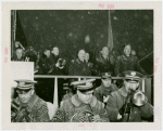 France Participation - Grover Whalen and Marcel Olivier with officials at groundbreaking ceremonies
