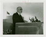 France Participation - Herbert Lehman giving address on Bastille Day