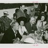 France Participation - Marcel Olivier dining with others