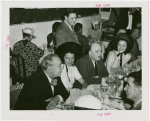 France Participation - Marcel Olivier dining with others