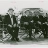 France Participation - Ambassador (Count René Doynel de Saint Quentin) - Sitting with Marcel Olivier and Herbert Lehman