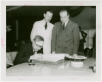 France Participation - Veterans - French War Veteran official signing guestbook