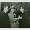 France Participation - Veterans - Three French veterans in uniform