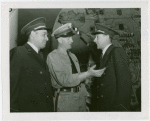 France Participation - Veterans - Three French veterans in uniform