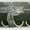 France Participation - Veterans - French veteran in front of railcar