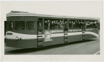 Greyhound NYWF bus with passengers