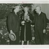 Gardens on Parade - Harriet Barnes Pratt with two men