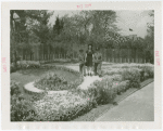 Gardens on Parade - Girl and two boys in uniform in ""Garden of Today