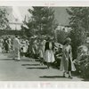 Gardens on Parade - Women displaying corsages for judges