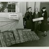 Gardens on Parade - Mrs. Herbert Lehman, Harvey Gibson and Harriet Barnes Pratt with roses to be sent to governors