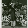 Gardens on Parade - Woman with prize carnations