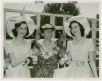 Gardens on Parade - Twins holding plants with granddaughter of Samuel Morse