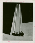 Gas Industries - Grover Whalen and others under pylon