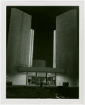 Gas Industries - Building - Entrance at night