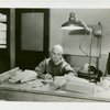 General Electric - Rockwell Kent and assistant painting mural