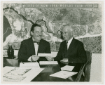 General Electric - Grover Whalen accepting check from official