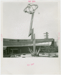 General Electric - Building - Lightning bolt sculpture