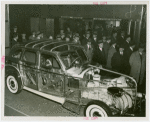 General Motors - Crowd viewing transparent car at dedication