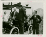 General Motors - Grover Whalen and William S. Kundson shaking hands