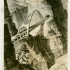 General Motors - Futurama - Sketch of bridge across canyon