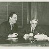 General Motors - Knudsen, William S. - Signing contract with Grover Whalen