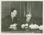 General Motors - Knudsen, William S. - Signing contract with Grover Whalen