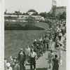 General Motors - Crowd outside building