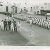 Georgia Participation - E. D. Rivers surveys troops in Court of Peace