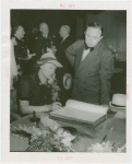 Georgia Participation - E.D. Rivers (Governor) - With wife signing guestbook