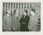 Glass Center - Grover Whalen with officials