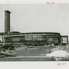 Glass Center - Construction - Framework with scaffolding