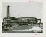 Glass Center - Construction - Framework with scaffolding