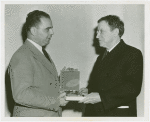 Goodrich Participation - Raymond Clayton presenting award to George McAneny