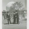 Great Britain Participation - Grover Whalen and two others in top hats