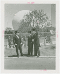 Great Britain Participation - Grover Whalen and two others in top hats