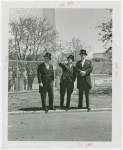 Great Britain Participation - Grover Whalen and two others in top hats