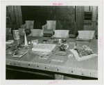 Great Britain Participation - Souvenirs on table