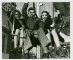 Great Britain Participation - Three children on Parachute Jump