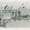 Great Britain Participation - King and Queen - Greeting dignitaries in front of pavilion
