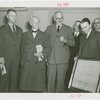 Great Britain Participation - Magna Carta Exhibit - Sir Louis Beale and others with Magna Carta