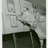 Great Britain Participation - Stamp Exhibit - Elsie the Cow looks at stamps